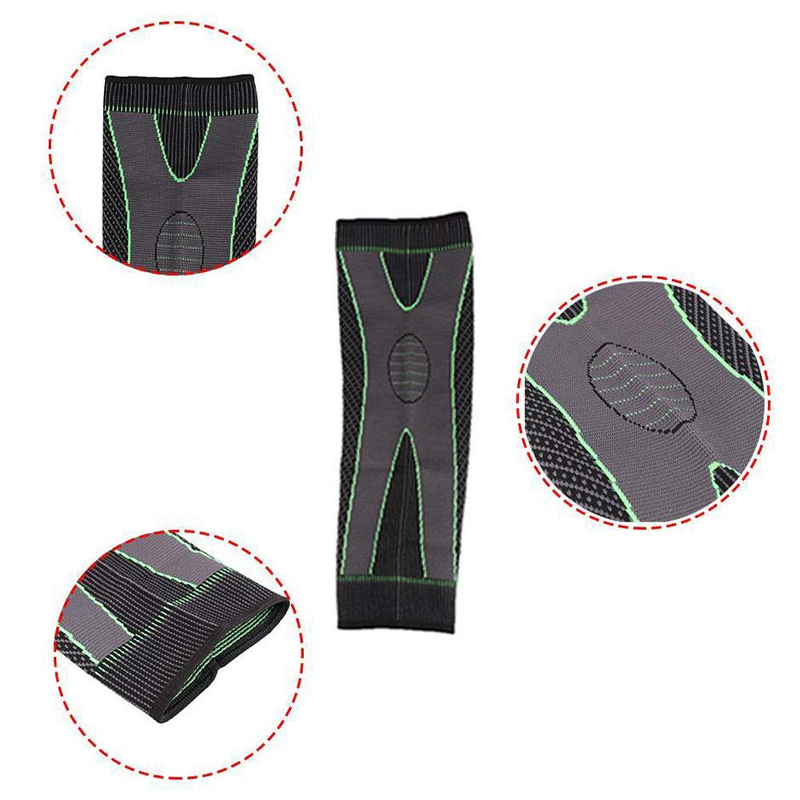 Unisex Warm Textured Leg Warmers - Pack of 2 - Knee Straps for Daily Use