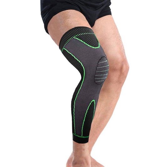 Unisex Warm Textured Leg Warmers - Pack of 2 - Knee Straps for Daily Use
