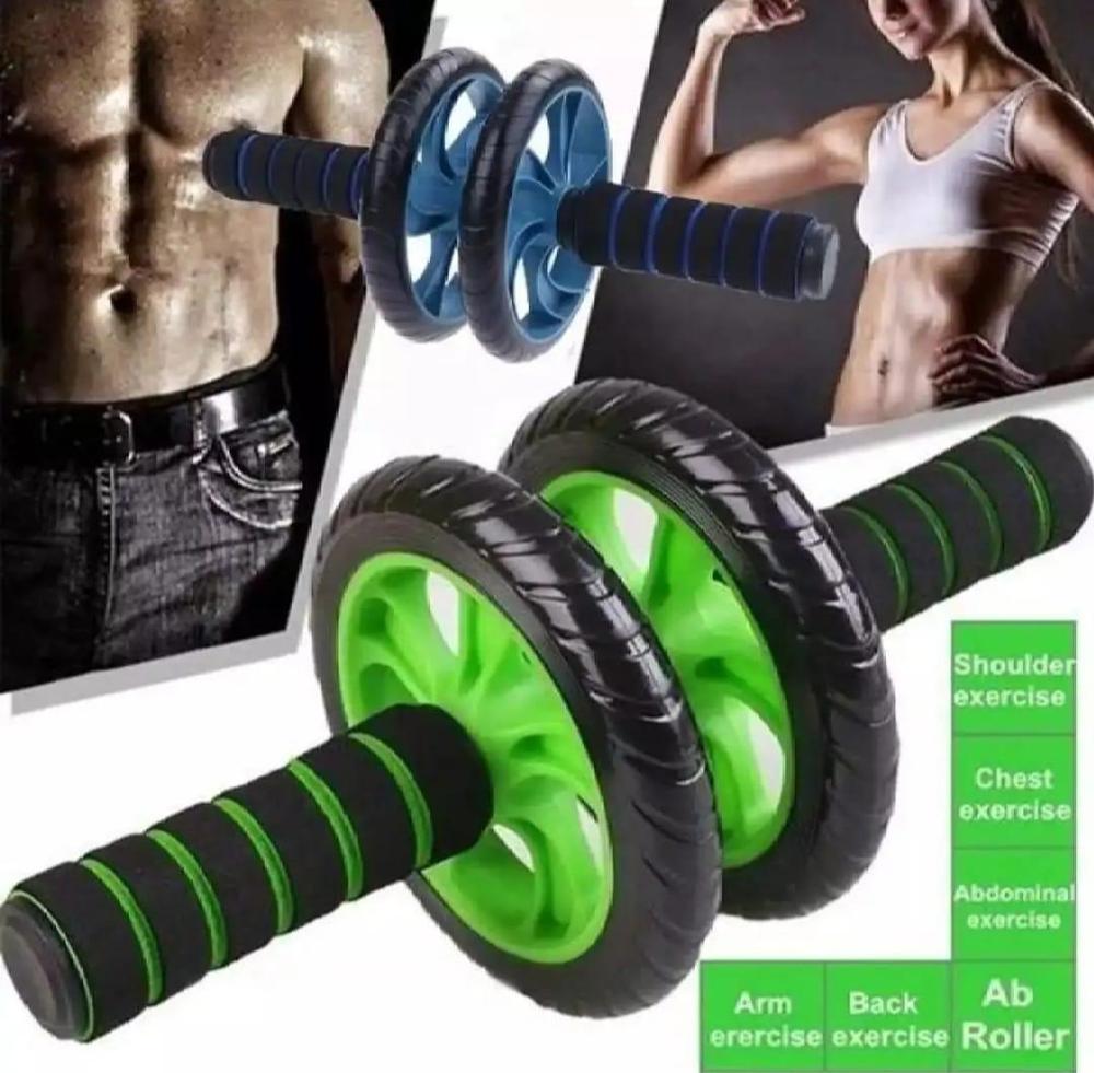 Ab Roller Wheel – Portable Fitness Tracker & Stacks
