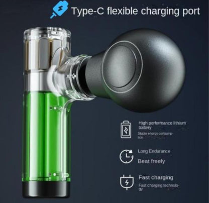 Rechargeable mini lightweight massage therapy gun
