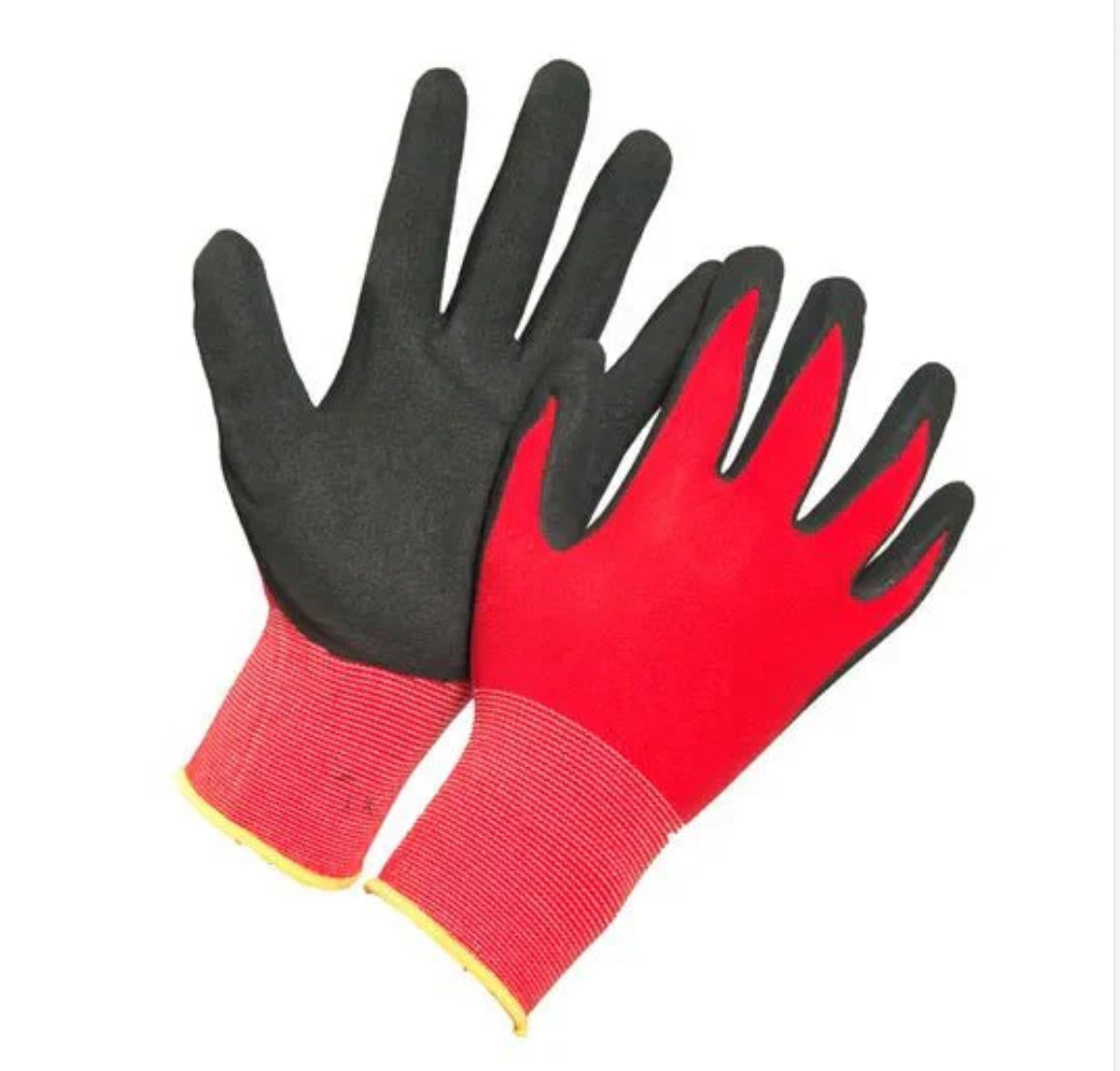 Premium dri-fit black anti-slip gym gloves for weightlifting