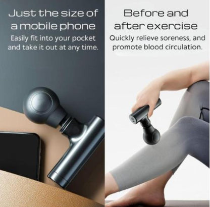 Rechargeable mini lightweight massage therapy gun